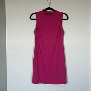 Alice + Olivia Fuchsia Sleeveless Mini Dress